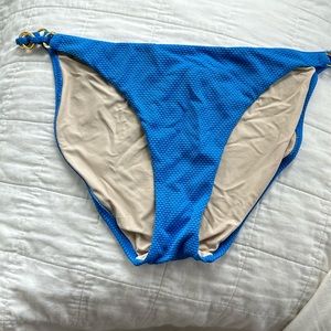 PQ swim link detail bottom sea blue